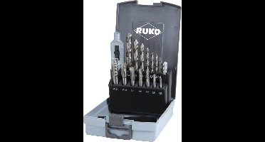 RUKO 245004RO Machinetapboorset 15-delig 1 set(s)