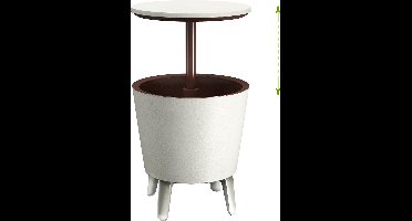 Keter Drankenkoeler - Wit/bruin - Ø50 cm - 30L