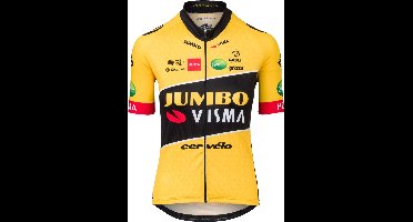 AGU Replica Fietsshirt Team Jumbo-Visma Dames - Geel - XL