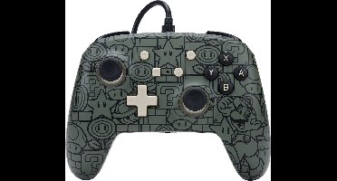 Wired Controller - Power Up Mario (geschikt voor Nintendo Switch)