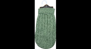 Boony - hondentrui - kabeltrui - Kleur: olijfgroen - Ruglengte: 35 cm