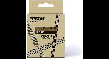 Epson LK-5KBM Zwart, Goud