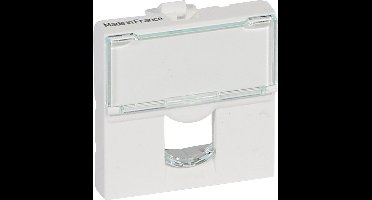 Legrand dataconnector Mosaic contactdoos Systimax 1-voudig 2modules - wit per 10 stuks (078602)