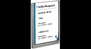 DURABLE Naambord Click Sign, kunststof, 210 x 297 mm