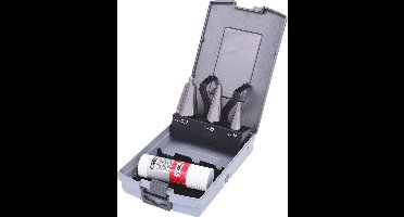 KS TOOLS HSS Co plaatschilboren set, kunststof doos 4 stuks ( 336.0543 )