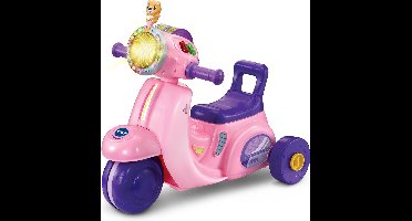 VTech 2 in 1 Loopscooter - Educatief Speelgoed - Ombouwen tot Driewieler - Speelgoed vanaf 1 Jaar - Roze