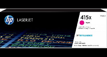 HP 415X - Tonercartridge - Origineel - Hoge Capaciteit - Magenta