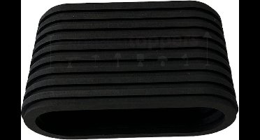 Oval Wandlamp hout 10x20x12 cm Zwart - Modern - Blij Design