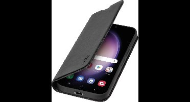 SBS TEBKLITESAS23FEK mobiele telefoon behuizingen 16,3 cm (6.4") Portemonneehouder Zwart