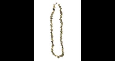 Splitketting Agaat mos - Collier