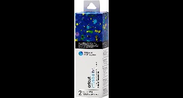 Cricut Infusible Ink Transfer Sheets 2-pack (Blue Paint Splash) - ideal size for MugPress