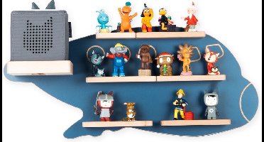 BOARTI Houten vliegtuig kinderplankje Toniebox figuren wandplank Tonies muziekdoosje Houten vliegtuig kinderplankje Toniebox figuren wandplank Tonies muziekdoosje