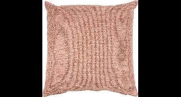 Sierkussen Miton - Polyester - Roze - 45x45 cm (BxH)