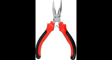 Benson Mini punttang - precisiewerk - ergonomisch - 125 mm - rood/zwart