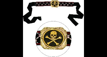 Piratenriem voor dames - Verkleedattribuut