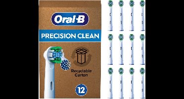 Oral-B Precision Clean Pro - Opzetborstels met CleanMaximiser Technologie - 12 Stuks - Brievenbusverpakking