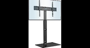 TV-vloerstandaard voor 30-70 inch LED LCD OLED Plasma Platte Gebogen TV's, in hoogte verstelbare hoge TV-standaard met beugels tot 40 kg, max. VESA 600x400mm