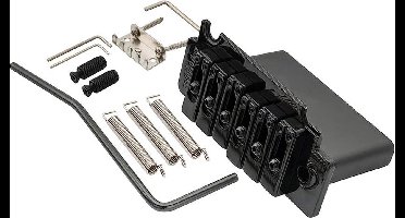 Wilkinson WVS50K/B Tremolo Bridge - Staal & Zinklegering, 10,8mm String Spacing