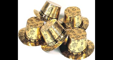 Nieuwjaar hoed goud Happy New Year