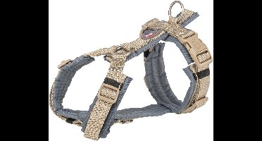 Trixie Hondentuig Premium Trekking Zand Taupe / Grafiet Grijs