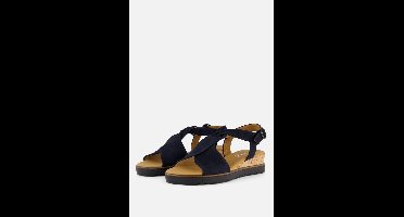 Gabor Sandalen blauw Suede - Dames - Maat 40