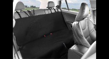 ProPlus Achterbankbeschermer - Beschermhoes - 130 x 135 cm - Autobankbeschermer - Waterafstotend - Autobankhoes - met Ritssluiting - Zwart