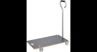 Parkside Transporthulp met Trekgreep - max 250kg - 4 wielen - Met draaggreep en inklapbare trekstang in driehoek-vorm