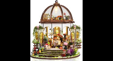 ApexArte® Miniatuur Bouwpakket Volwassenen - Modelbouw - Bouwpakketten - Bruin