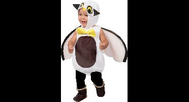 Rubies - Arend & Struisvogel & Uil & Kraai & Aasgier & Toekan & Flamingo Kostuum - Otis De Wijze Uil Kind Kostuum - Bruin, Wit / Beige - Maat 80 - Carnavalskleding - Verkleedkleding