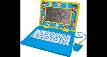Paw Patrol tweetalig pratende educatieve laptop met 170 activiteiten (85 in elke taal), groot scherm van 6,7 â€in het Engels en Duits