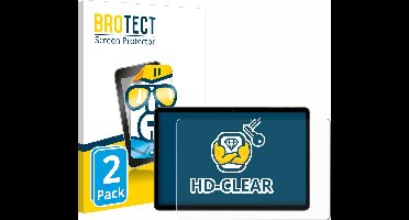 BROTECT - Screenprotector voor Chuwi Hi10 XPro - Folie Beschermfolie transparant 2 Stuks