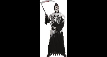 Magere Hein Halloween kostuum kind - Maatkeuze: Maat 140