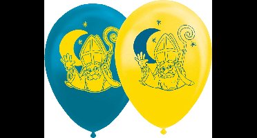 Wefiesta - Sinterklaas ballonnen (8 stuks) - Welkom Sinterklaas - Sinterklaas versiering - Sinterklaas intocht - Sinterklaas en Piet -sinterklaas Cadeautjes