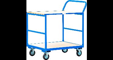 Plateauwagen 2 legborden 250 kg MW Tools SHC252