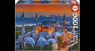 Educa puzzel Blauwe Moskee Istanbul - 1000 stukjes voor 12+ jaar