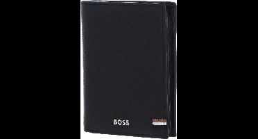 HUGO BOSS Leren Portemonnee Iconic Wallet Black Zwart