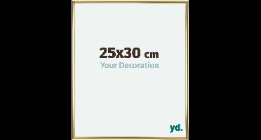 Your Decoration - Fotolijst 25x30 cm - Kunststof - Goud - Annecy