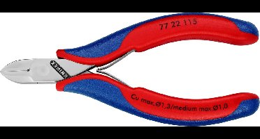 Knipex 77 22 115 Zijsnijtang Ronde kop zonder facet 115mm