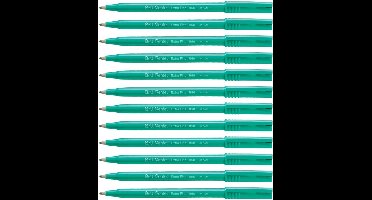 Rollerpen Pentel R56 zwart 0.3mm - 12 stuks