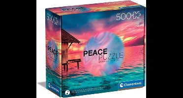 Clementoni - Puzzel - 500 Stukjes - Peace Puzzel - Puzzel Voor Volwassenen