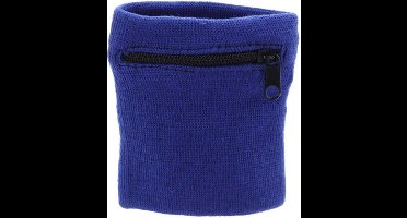 *** Pols Zweetbandje - Rits - 8 x 8 CM - Wrist Sweatband Polsbandje - Met Rits - Voor Sport en Fitness Uitgaan Festivel van Heble® ***