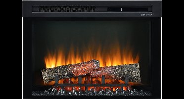 Dimplex XHD 26 Sfeerhaard Elektrisch - Elektrische haard voor inbouw - 1400 watt verwarming - Optiflame LED Vlameffect - Ventilatorkachel & thermostaat - Openhaard bedienbaar via afstandsbediening