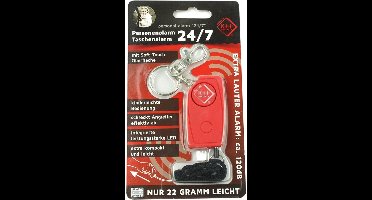 24/7 soft touch Zakalarm (rood)