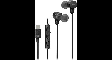 JVC HA-FR29UC-B - In-Ear USB-C Oordopjes + Remote - Zwart
