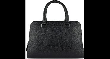 bugatti Handtas Schoudertas Elsa Top Handle Black Zwart