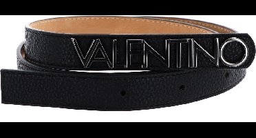 VALENTINO Riem Bolt Plaque Buckle Belt W110 Nero / C. Fucile Zwart