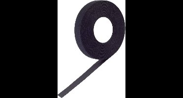 BKL Electronic PRO Klittenband Paddenstoel (l x b) 10 m x 16 mm Zwart 1 stuk(s)