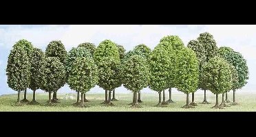 Busch - 25 Laubbäume N/z (Bu6587) - modelbouwsets, hobbybouwspeelgoed voor kinderen, modelverf en accessoires