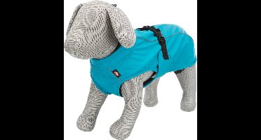 Trixie Regenjas Hond - Vimy - Blauw - Rug 50 cm & Buik 48/66 cm