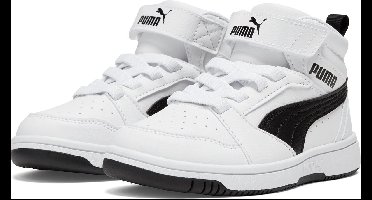 PUMA Puma Rebound V6 Mid AC+ PS Unisex Sneakers - PUMA White-PUMA Black